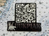 3-inch Kuukpiak Coffee Company QR code sticker with polar bear logo