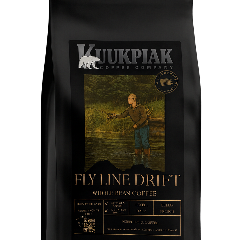 Fly Line Drift: French Roast -Dark