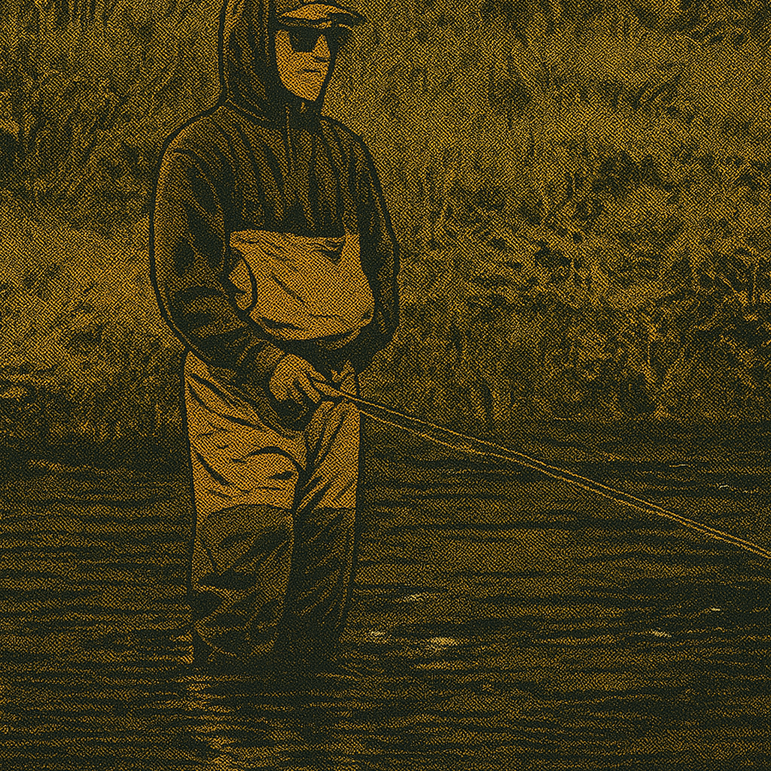 Angler's Line: Half-Caffeine  -Medium