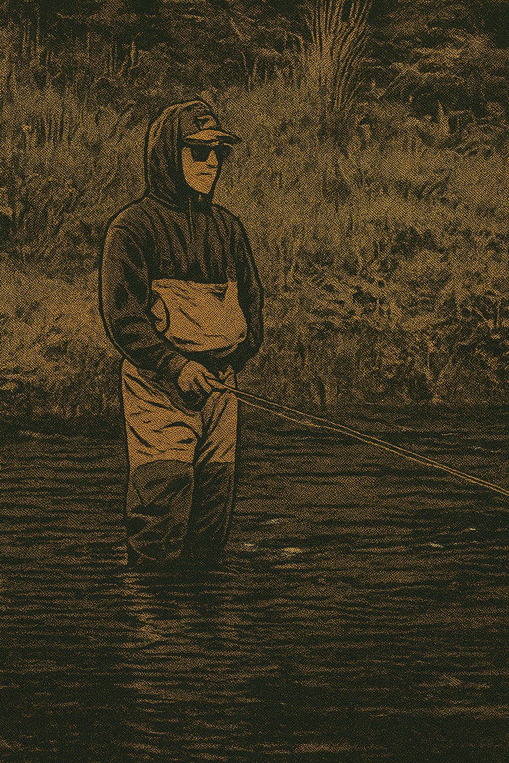 Angler's Line: Half-Caffeine  -Medium