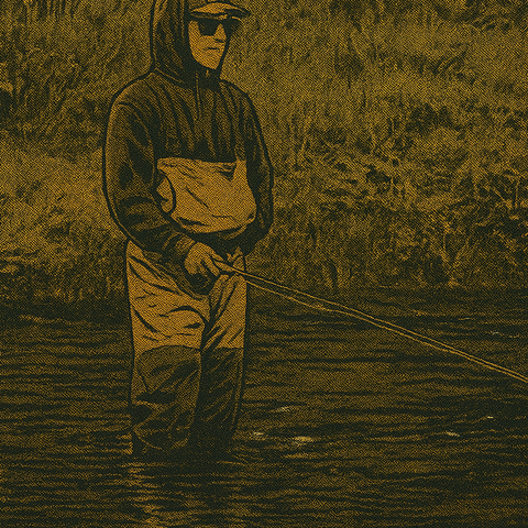 Angler's Line: Half-Caffeine  -Medium