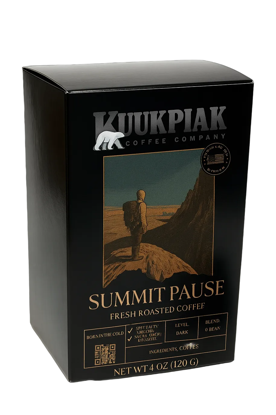Summit Pause: 6 Bean Blend- Single Use Cups Level: Dark