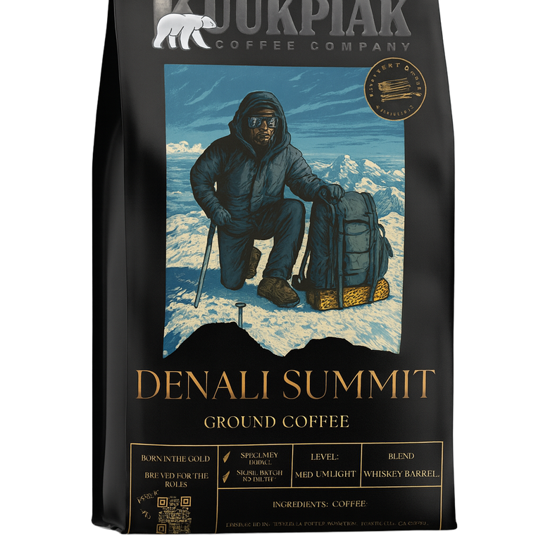 Denali Summit: Whiskey Barrel Aged (Single-Origin) Medium
