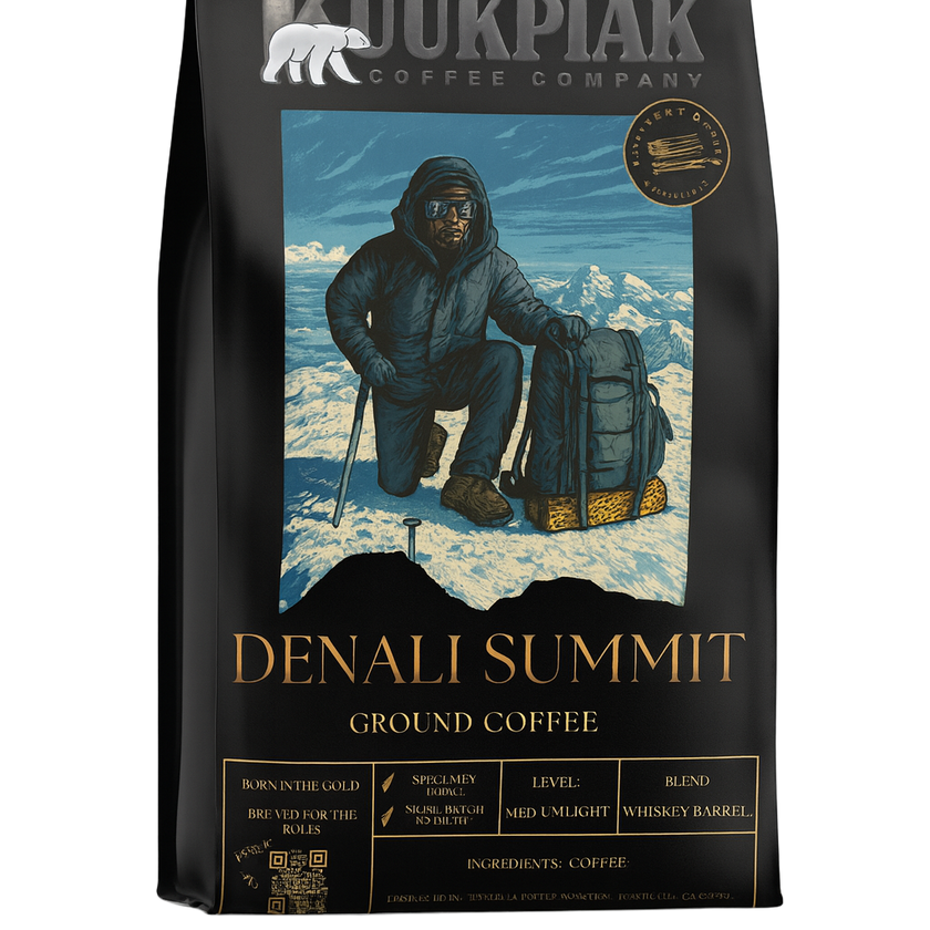 Denali Summit: Whiskey Barrel Aged (Single-Origin) Medium