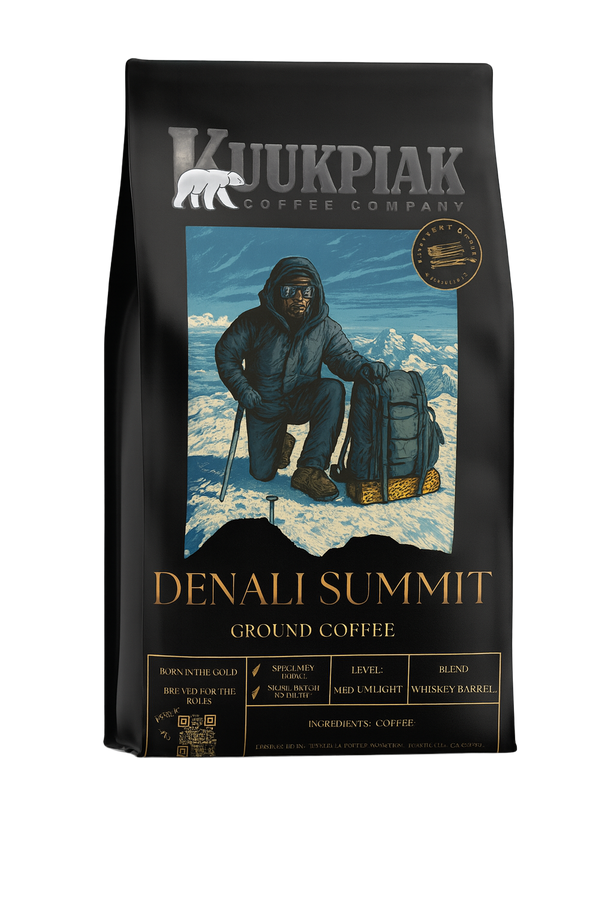 Denali Summit: Whiskey Barrel Aged (Single-Origin) Medium