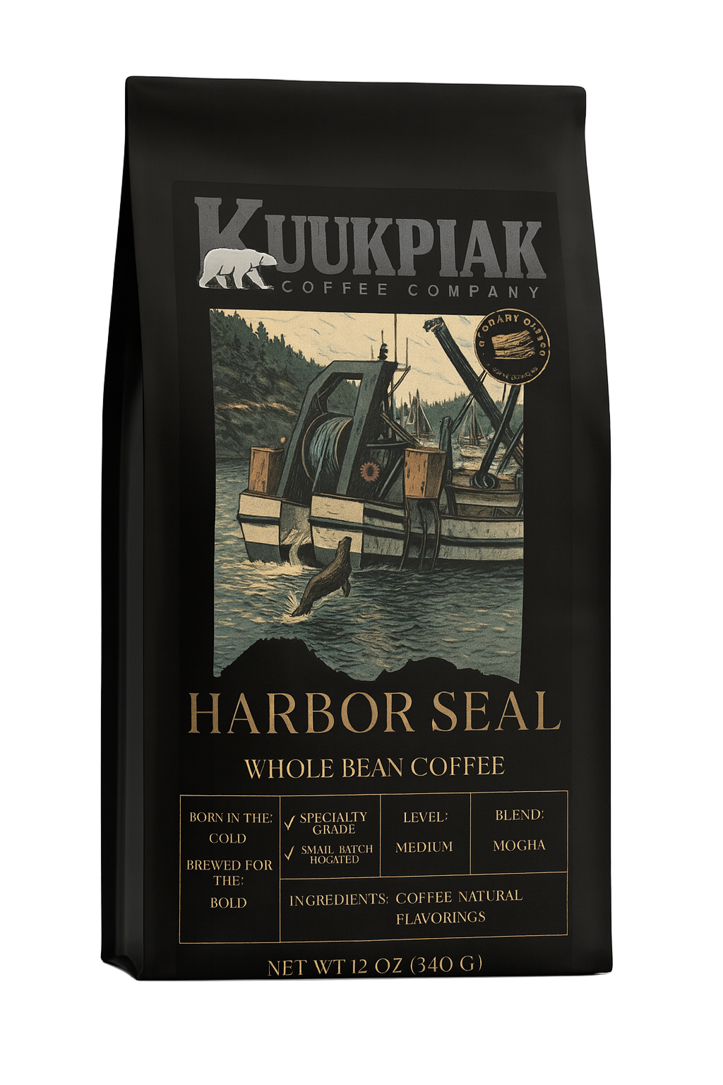 Harbor Seal: Mocha Level: Medium