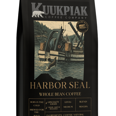 Harbor Seal: Mocha -Medium