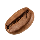 flyong coffee beans, not too many with a transparent background